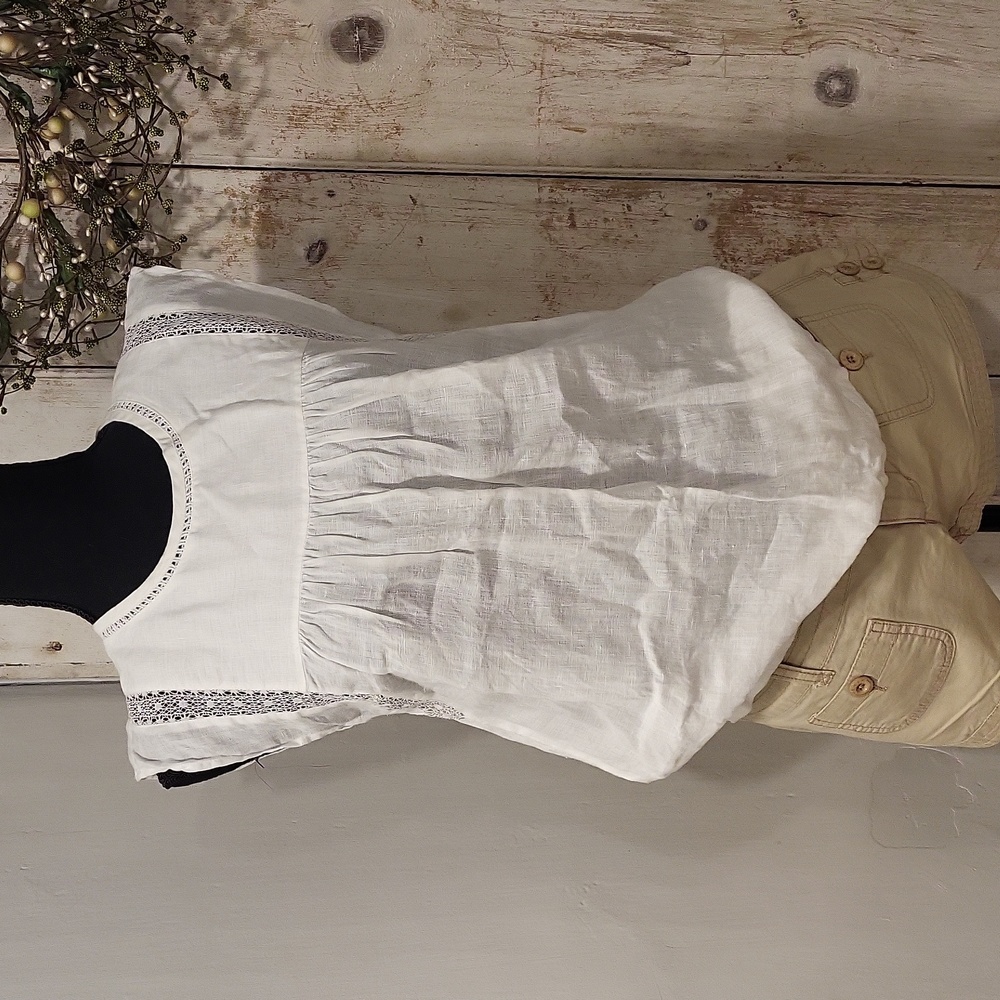 Loft white shirt